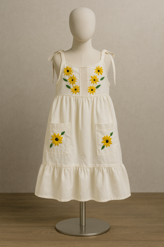 GIRASOLES SOBRE MANTA